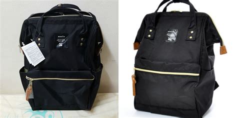 anello bag genuine vs fake|anello backpack authentication.